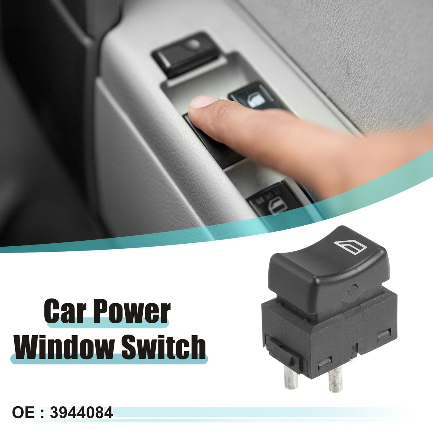 Passenger Power Window Switch for Volvo FH 12, 16, FL, FM, 10, NH, NL (85-06)