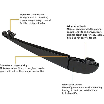 Rear Wiper Arm & Blade for Jeep Grand Cherokee (2011-2018)