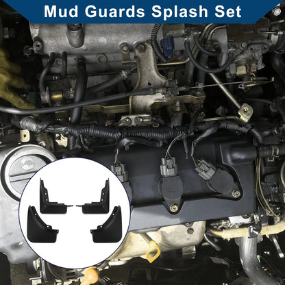 Mud Flaps Splash Guards Set for Mercedes-Benz GLA (2020-2023)