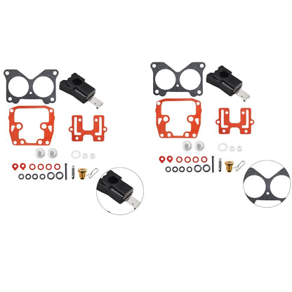 Carb Repair Kit for Johnson Evinrude BRP/OMC 439076 (2 Sets)