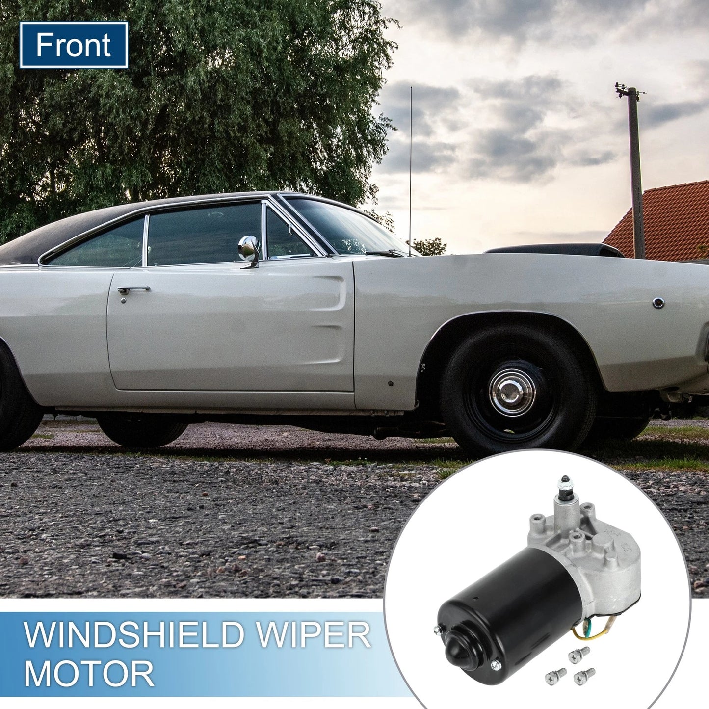 Front Windshield Wiper Motor for Chrysler Town & Country (1985 - 1987)