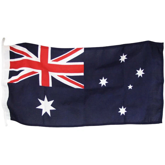 Australian National Flag 1350mm x 675mm Quality Cotton Material