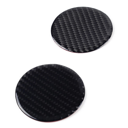 Carbon Fiber Water Bottle Cup Holder Mat for Ford Mustang (2015-2019)
