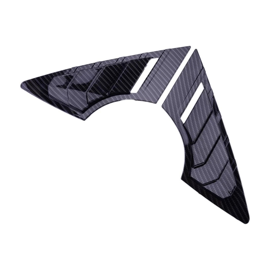 Carbon Fiber ABS Window Scoop Louver Cover for KIA K3 Forte Cerato (2014-2023)