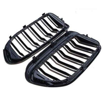 Matte Black Front Kidney Grille for BMW G30 G31 G38 5 Series 520 530 (2017-2018)