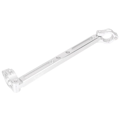 Handlebar Cross-Bar Brace Clamp for BMW R1200GS (2013-2014) Silver Aluminum