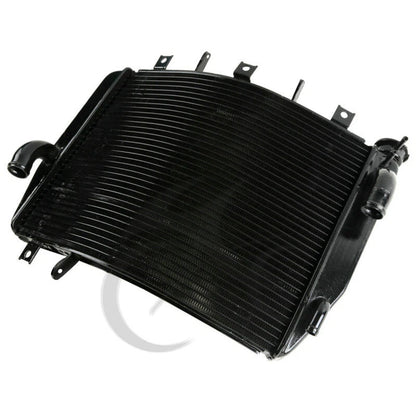 Black Radiator Engine Cooler for Kawasaki Ninja ZX6R ZX636 ZX6RR (2005-2006)