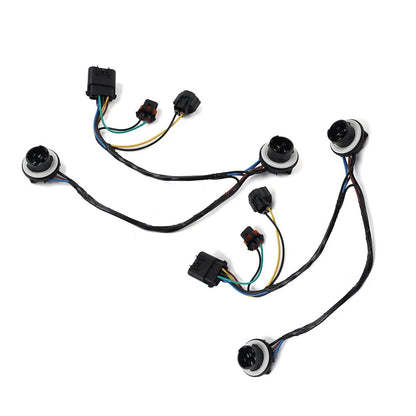Headlight Wiring Harness Assembly Pair for Chevrolet Silverado, GMC Sierra (2007-2013)