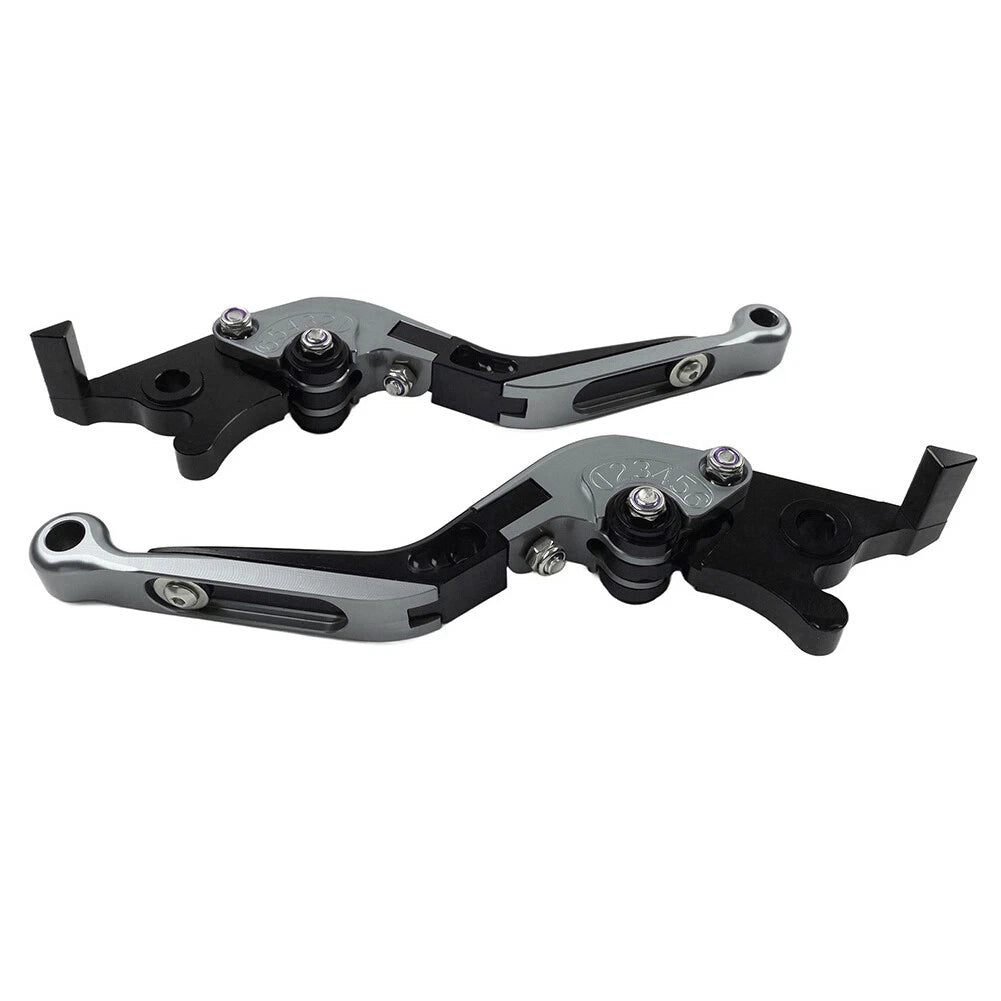 CNC Titanium Extendable Brake Clutch Levers for Daytona 675, Speed Triple R