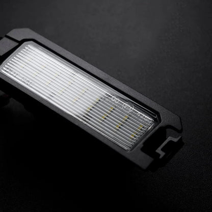 White LED Rear License Plate Light for Hyundai Kia Rio (2012-2017)