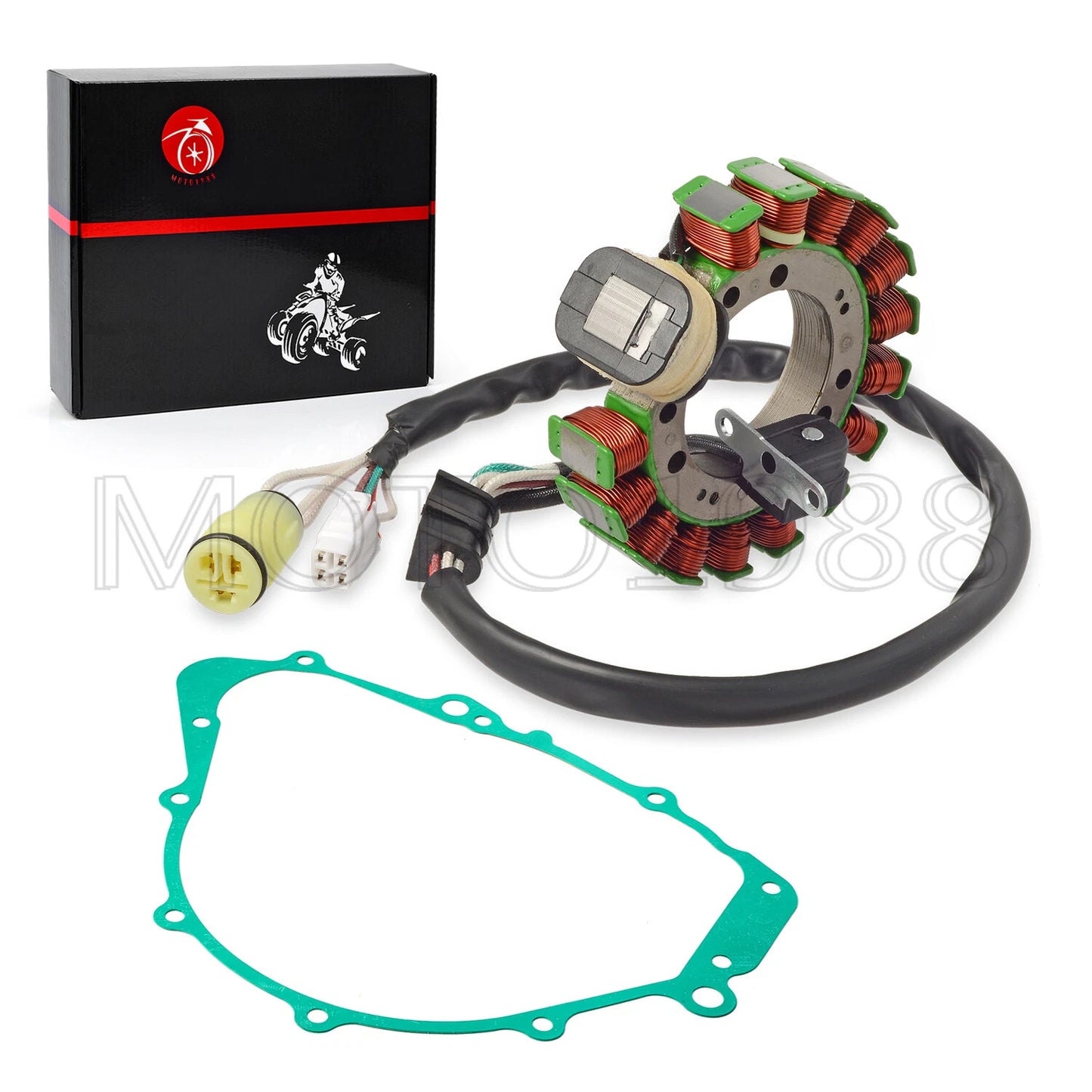 Stator & Gasket Assy for Yamaha Grizzly 600 YFM600F 4x4 (1999-2001) ATV