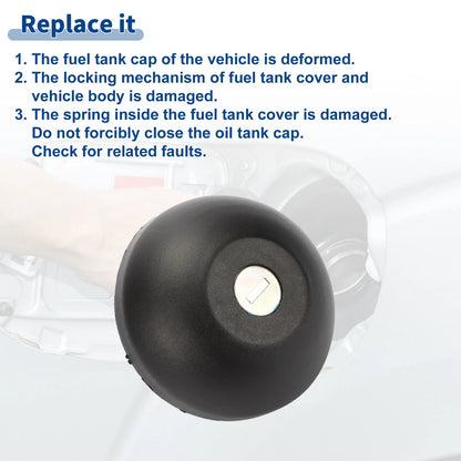Locking Gas Cap Fuel Tank Cover with Keys for Renault Clio (1998-2006)