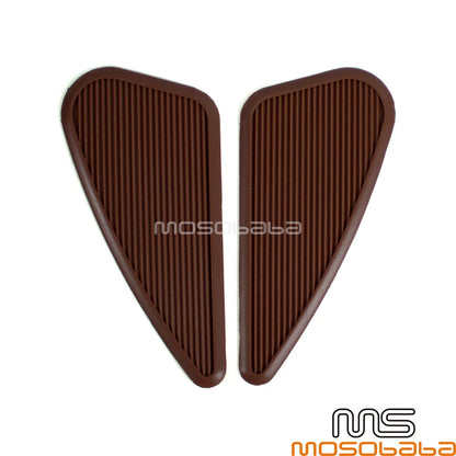 3M Light Brown Tank Traction Pad Gas Knee Grip Decal for Harley