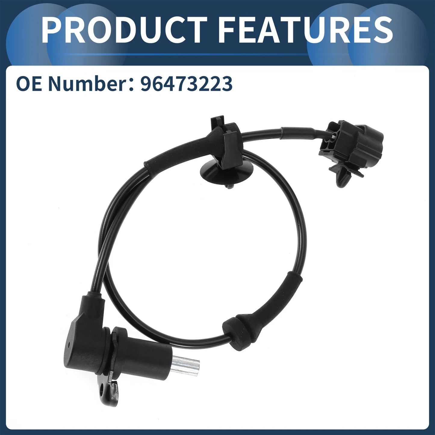 ABS Wheel Speed Sensor for Chevrolet Aveo Rear Right (2004-2011)