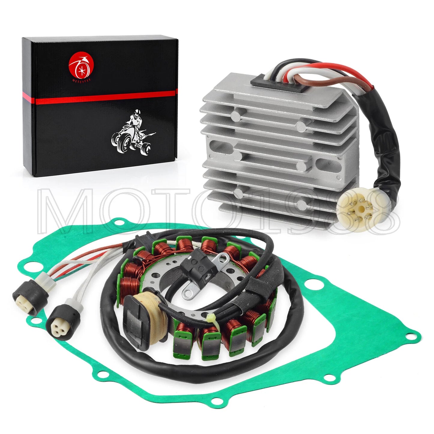 Stator Regulator Rectifier Gasket for Yamaha Big Bear 350 YFM350FW 1990-1994