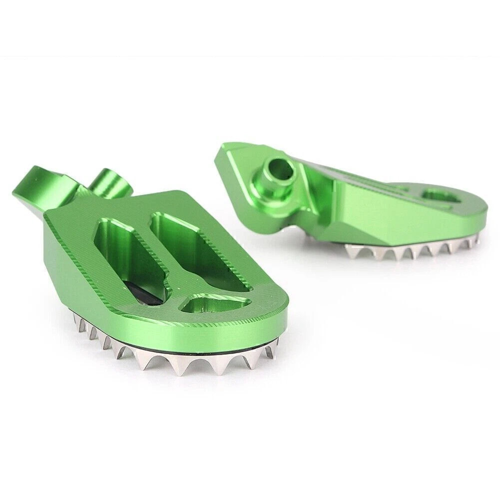 Shark Teeth Dirt Bike Foot Pegs for YAMAHA YZ85 YZ125 YZ250 YZ450F (1999-2015)