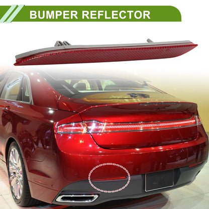 Bumper Reflector for Ford Mustang 2015-2017 Red 1 x Rear Left