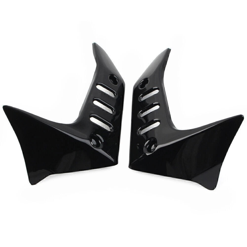 Motorcycle Fairing Side Cover Kit ABS Black for Kawasaki Z750 (2004-2007)