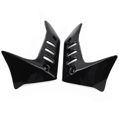 Motorcycle Fairing Side Cover Kit ABS Black for Kawasaki Z750 (2004-2007)