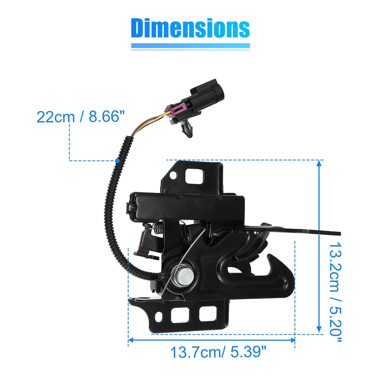 Hood Latch Lock for GMC Sierra 3500 HD (2007 - 2013)