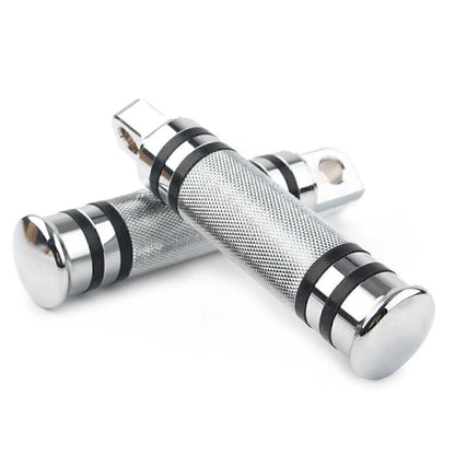 Chrome Aluminum H-D Male Mount Footpegs Footrests for Harley Davidson