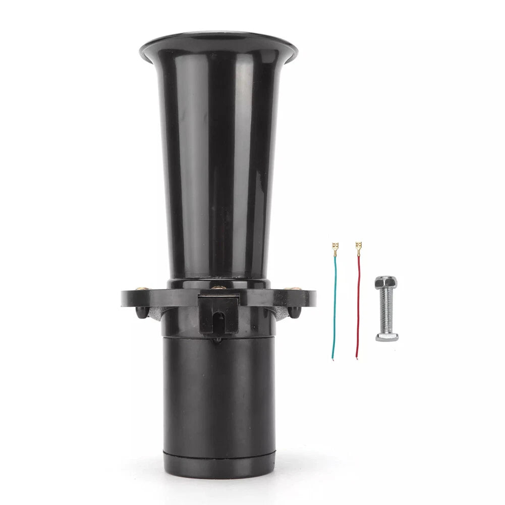 Black Air Horn for Klaxton Classic Car Truck Vintage