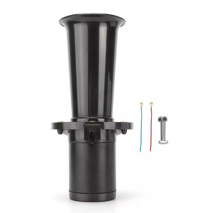 Black Air Horn for Klaxton Classic Car Truck Vintage