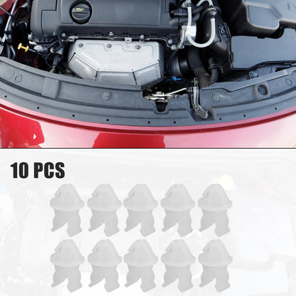 10 Pcs Car Hood Prop Rod Clip Retainer for Honda Prelude (1992 - 2001)