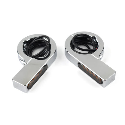 Chrome LED Turn Signal Light for Harley Touring (2014-2023)