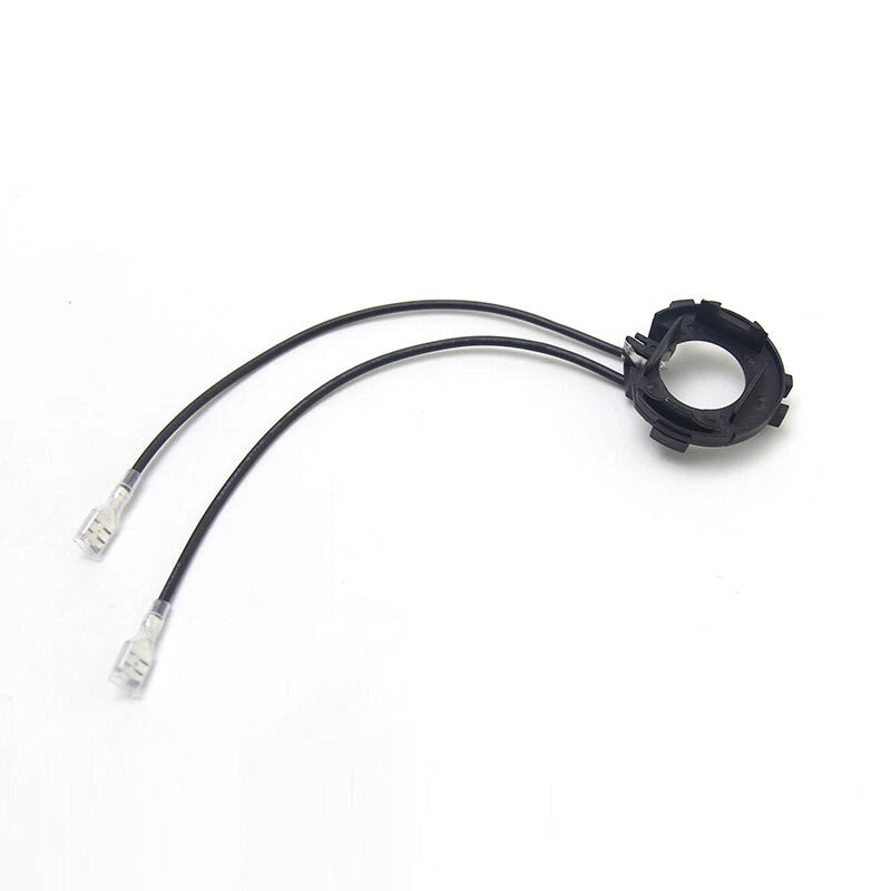 Pair H7 LED Bulb Headlight Holder Adaptor Kit Fit for VW Golf MK7 MK6 JETTA