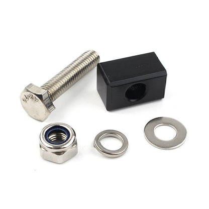 Headlight Mounting Block Bracket for Harley Custom Motor Black