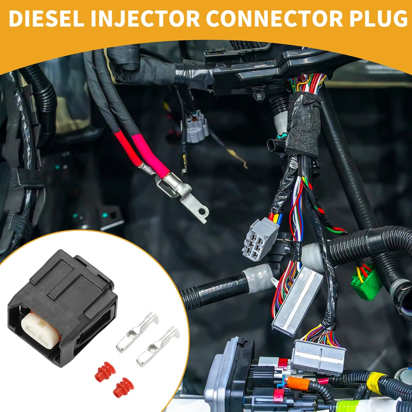 Diesel Injector Connector Plug for Toyota