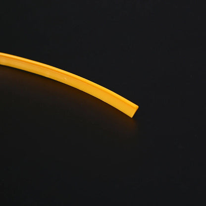 5M Yellow Car Interior Door Crack Edge Line Insert Molding Trim for Universal