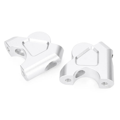 Silver Handlebar Risers for BMW R1200GS Adventure (2013-2017)