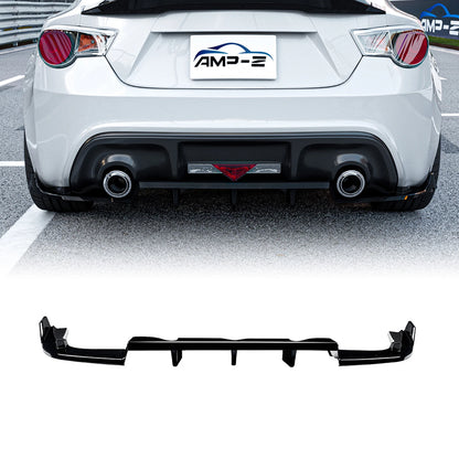 1x Gloss Black Rear Diffuser Lip for Subaru BRZ/Scion FR-S (2013-2020)