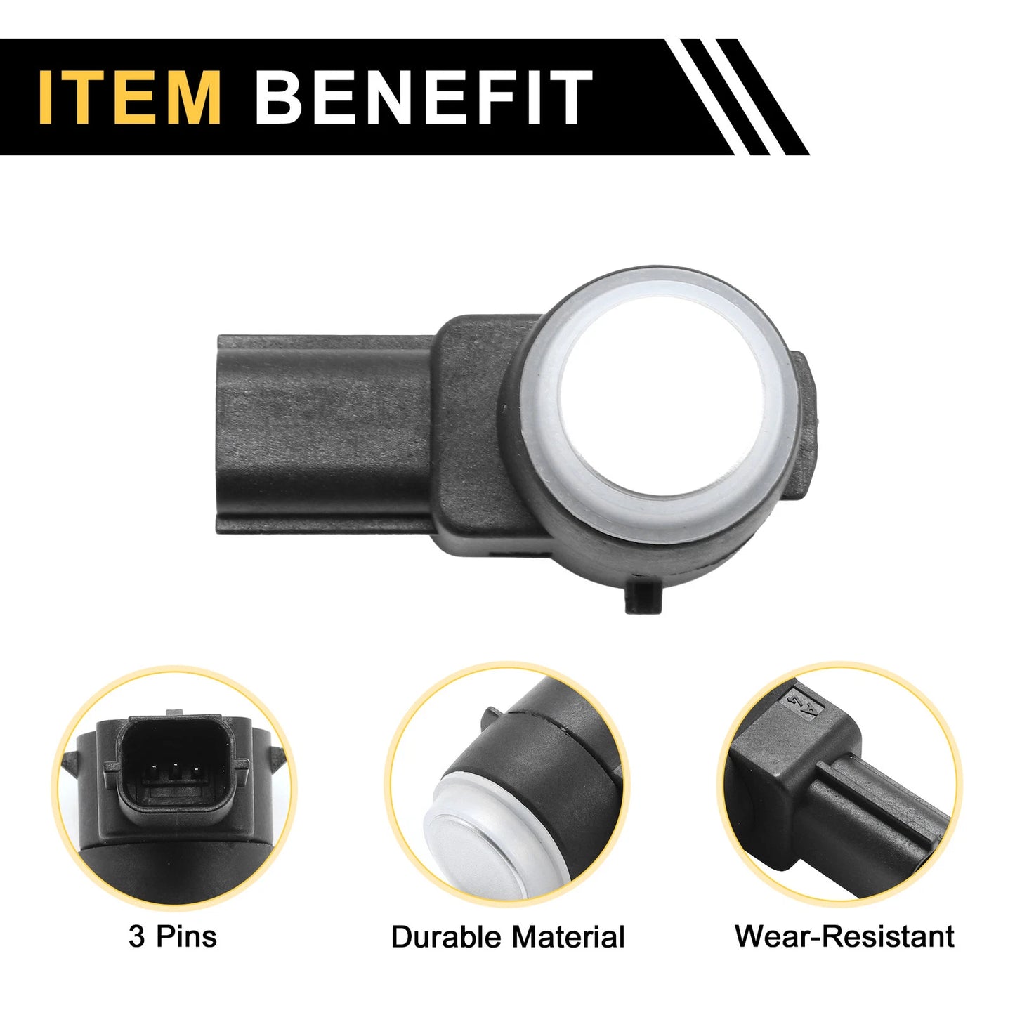4 x Bumper Reverse Parking Sensor for Chevrolet Silverado