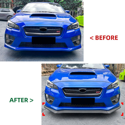Bumper Spoiler Lip Splitter for Subaru WRX STI VA (2015-2021)
