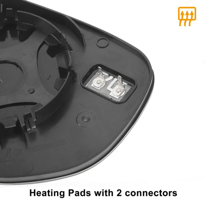 Right Side Mirror Glass with Back Heated for Infiniti Q30 Q50 Q60 Q70