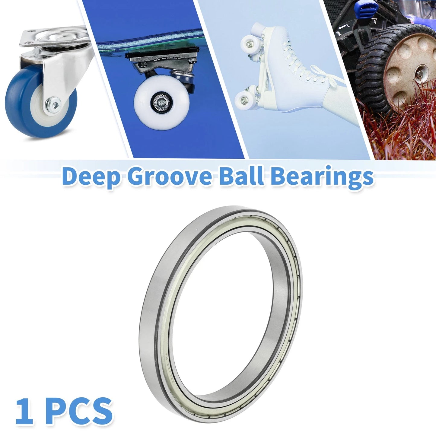 Deep Groove Ball Bearings P6 110x140x16mm 1 Pc for Scooter Skateboard Wheel