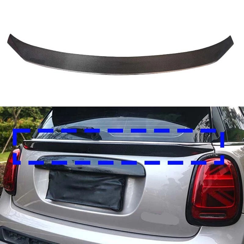 Carbon Fiber Rear Middle Spoiler Wing for Mini Cooper F56 2014-2023