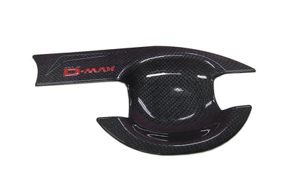 4 x Carbon Gloss Door Handle Bowls for Isuzu D-Max (2012-2015)