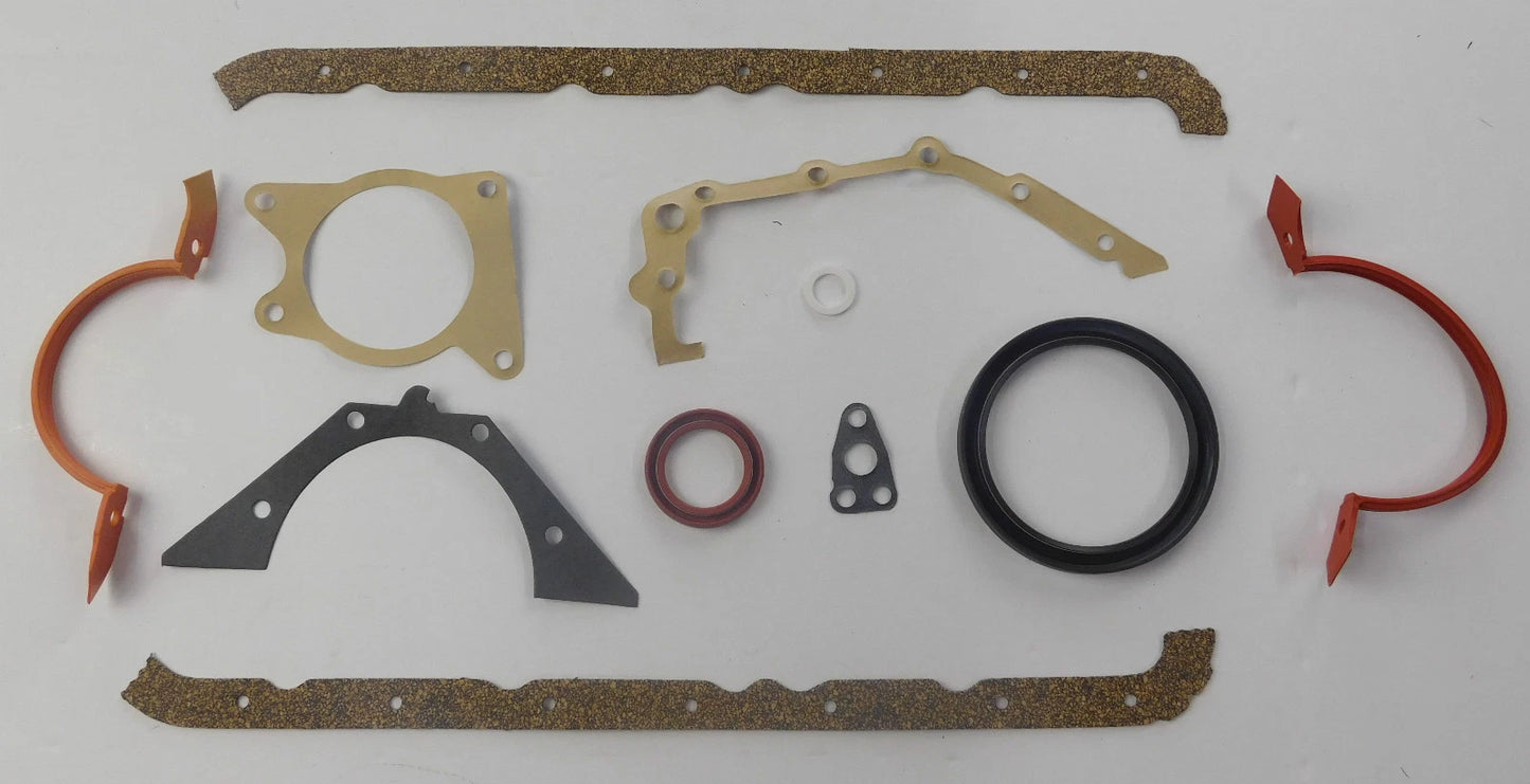 Bottom end sump gasket set for Ford Escort Fiesta (1980–1985)