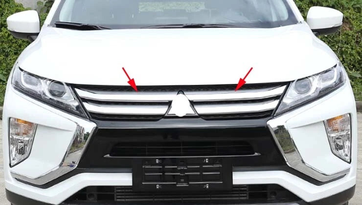Bumper Grille Guard Cover Trim for Mitsubishi Eclipse Cross (2018-2021)