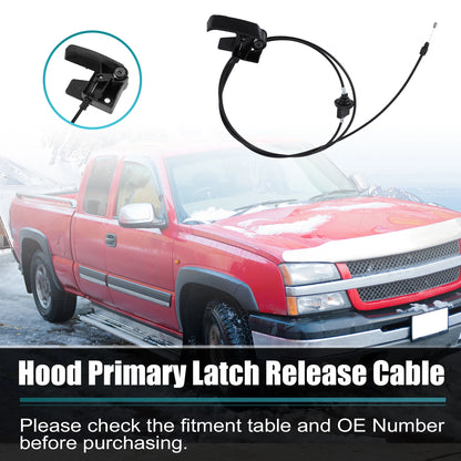 Hood Release Cable for Chevrolet/GMC (1999 - 2007)