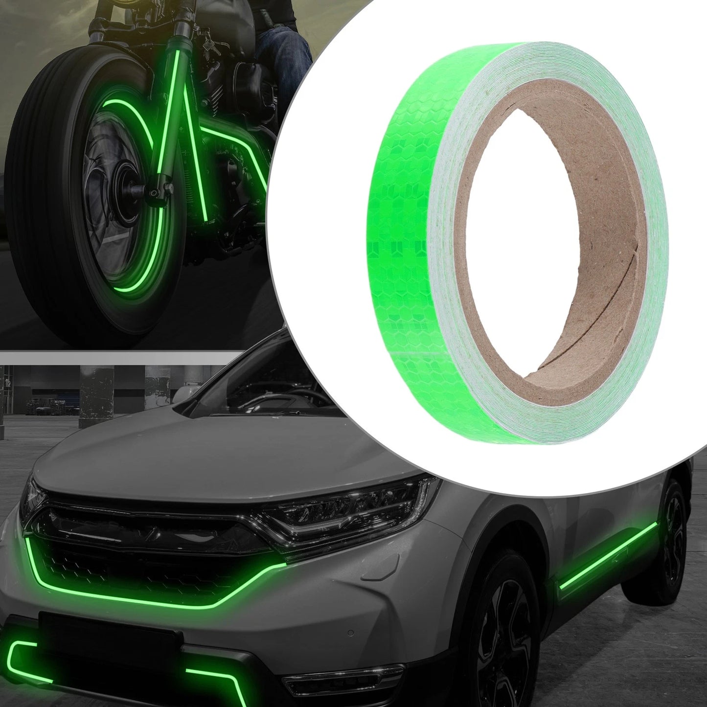 Reflective Tape 2cmx8m High Brightness Reflective Sheet for Motorcycles