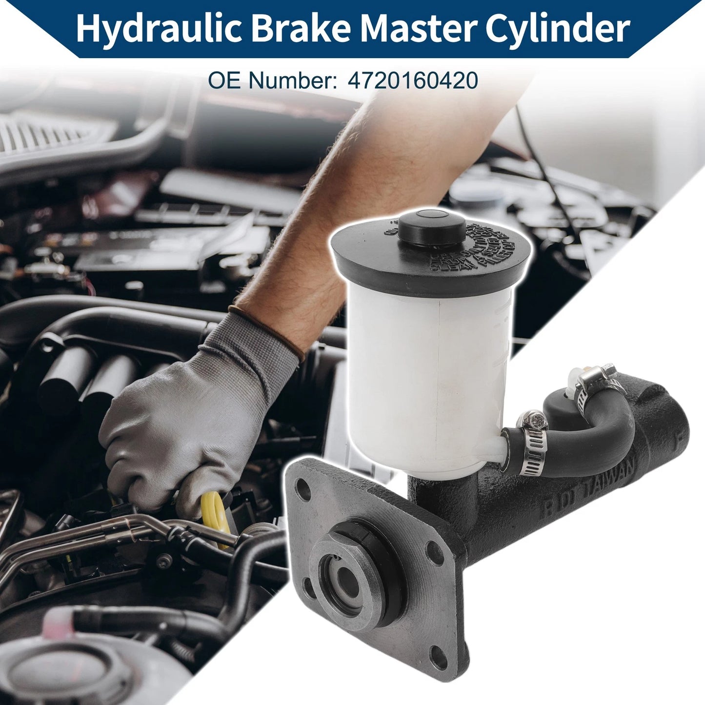 Brake Master Cylinder Reservoir for Toyota Pickup (1979–1985)