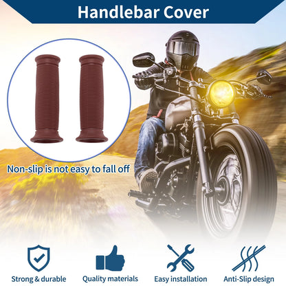 7/8" 22mm Hand Grip Cover for Motorcycle