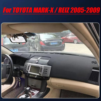 Car Leather Dash Cover Mat for TOYOTA MARK-X / REIZ (2005–2009)