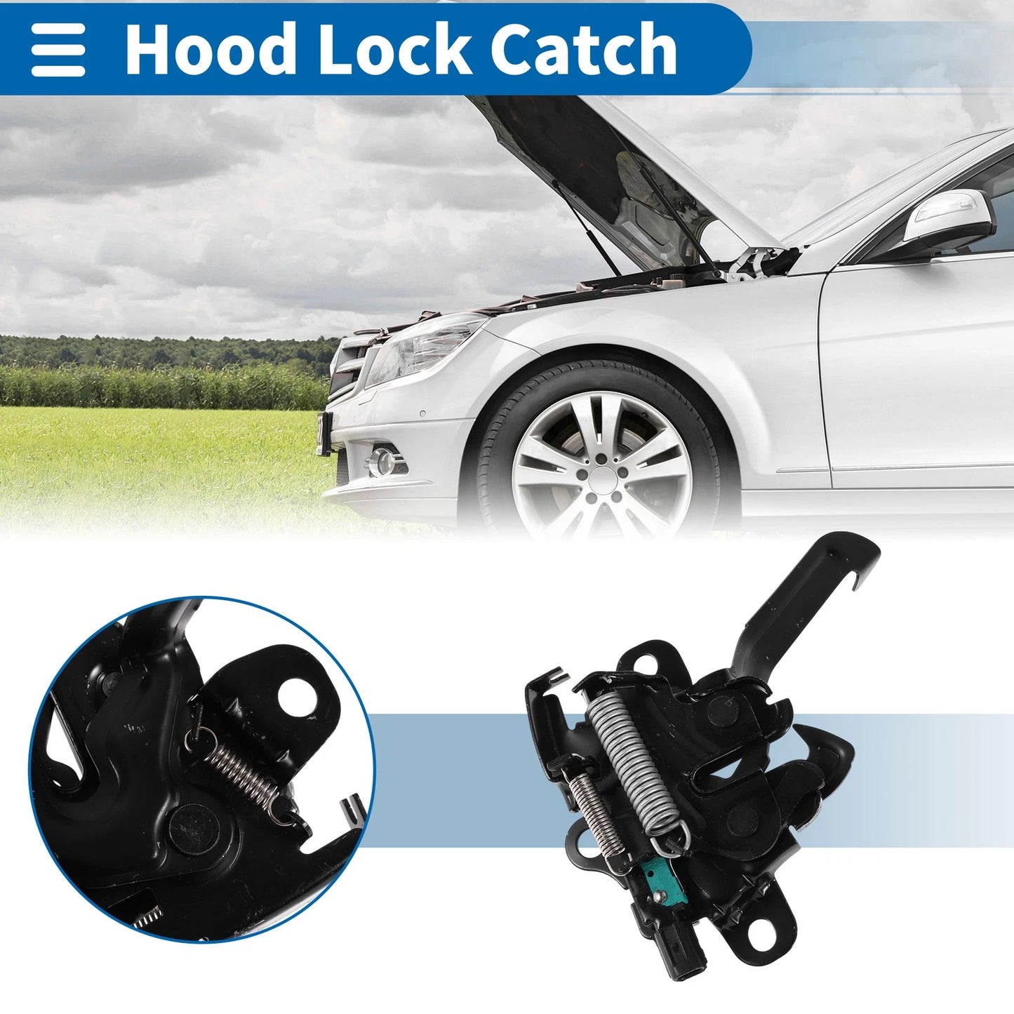 Bonnet Latch Assembly for Toyota EZ 2011-2016 (2011-2016)