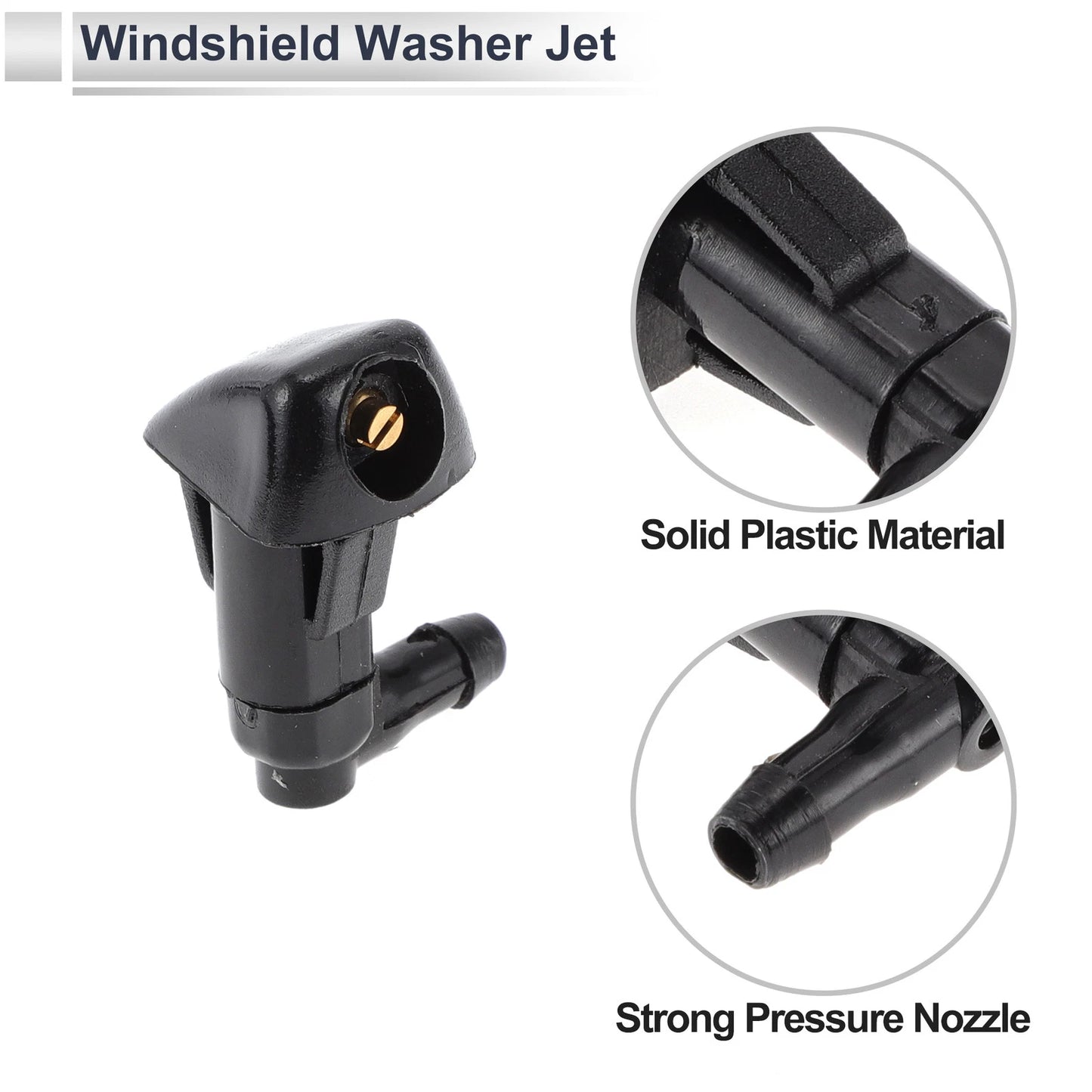 Washer Nozzle & 8 x Hose Connectors for Honda (No.76810SDAA11)